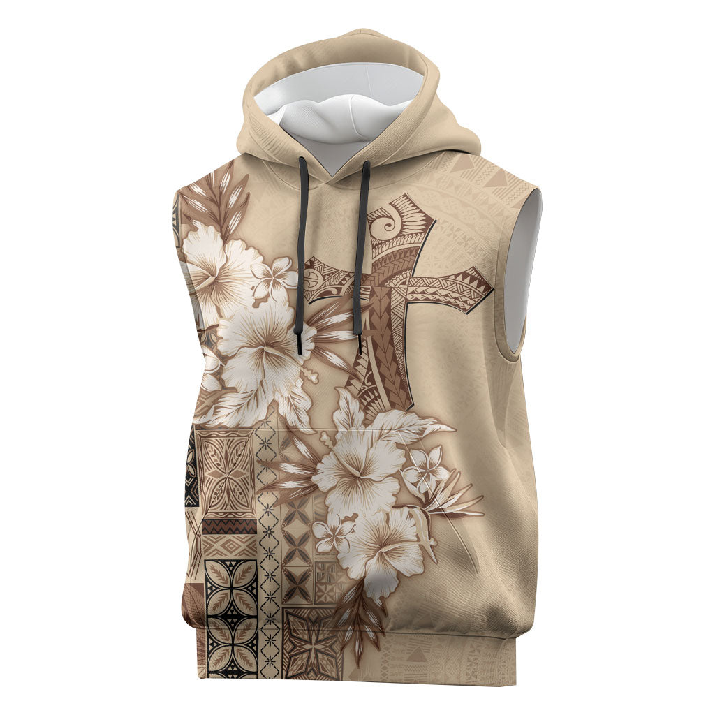 Samoa AIGA Mamanu Siapo Malu Motifs Sleeveless Hoodie