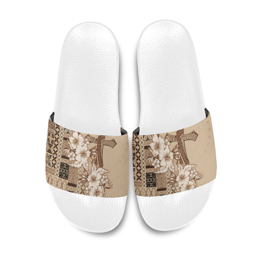 Samoa AIGA Mamanu Siapo Malu Motifs Slide Sandals