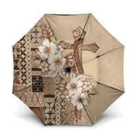Samoa AIGA Mamanu Siapo Malu Motifs Umbrella