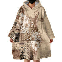 Samoa AIGA Mamanu Siapo Malu Motifs Wearable Blanket Hoodie
