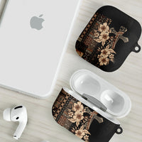 Samoa AIGA Mamanu Siapo Malu Motifs AirPods Case Black Ver