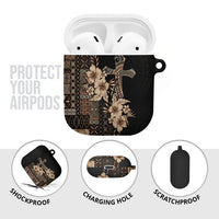 Samoa AIGA Mamanu Siapo Malu Motifs AirPods Case Black Ver
