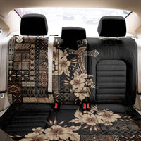 Samoa AIGA Mamanu Siapo Malu Motifs Back Car Seat Cover Black Ver