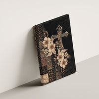 Samoa AIGA Mamanu Siapo Malu Motifs Canvas Wall Art Black Ver