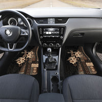 Samoa AIGA Mamanu Siapo Malu Motifs Car Mats Black Ver
