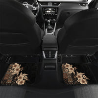 Samoa AIGA Mamanu Siapo Malu Motifs Car Mats Black Ver
