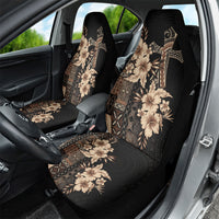 Samoa AIGA Mamanu Siapo Malu Motifs Car Seat Cover Black Ver