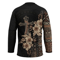 Samoa AIGA Mamanu Siapo Malu Motifs Hockey Jersey Black Ver