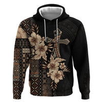 Samoa AIGA Mamanu Siapo Malu Motifs Hoodie Black Ver
