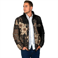 Samoa AIGA Mamanu Siapo Malu Motifs Padded Jacket Black Ver