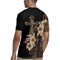 Samoa AIGA Mamanu Siapo Malu Motifs Rugby Jersey Black Ver