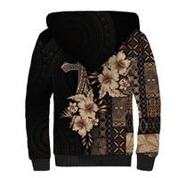 Samoa AIGA Mamanu Siapo Malu Motifs Sherpa Hoodie Black Ver