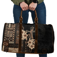 Samoa AIGA Mamanu Siapo Malu Motifs Travel Bag Black Ver