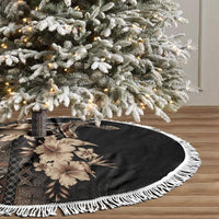 Samoa AIGA Mamanu Siapo Malu Motifs Tree Skirt Black Ver