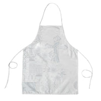 Samoa AIGA Mamanu Siapo Malu Motifs Apron Lotu a Tamaiti White Ver