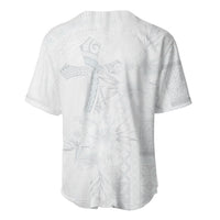 Samoa AIGA Mamanu Siapo Malu Motifs Baseball Jersey Lotu a Tamaiti White Ver
