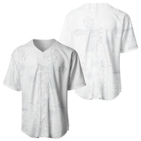 Samoa AIGA Mamanu Siapo Malu Motifs Baseball Jersey Lotu a Tamaiti White Ver