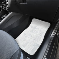 Samoa AIGA Mamanu Siapo Malu Motifs Car Mats Lotu a Tamaiti White Ver
