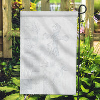 Samoa AIGA Mamanu Siapo Malu Motifs Garden Flag Lotu a Tamaiti White Ver LT7 Garden Flag White - Polynesian Pride