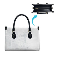 Samoa AIGA Mamanu Siapo Malu Motifs Leather Bag Lotu a Tamaiti White Ver