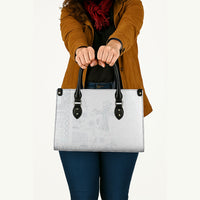 Samoa AIGA Mamanu Siapo Malu Motifs Leather Bag Lotu a Tamaiti White Ver