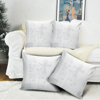 Samoa AIGA Mamanu Siapo Malu Motifs Pillow Cover Lotu a Tamaiti White Ver