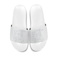 Samoa AIGA Mamanu Siapo Malu Motifs Slide Sandals Lotu a Tamaiti White Ver