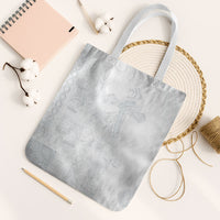 Samoa AIGA Mamanu Siapo Malu Motifs Tote Bag Lotu a Tamaiti White Ver LT7 White Strap One Size White - Polynesian Pride