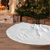 Samoa AIGA Mamanu Siapo Malu Motifs Tree Skirt Lotu a Tamaiti White Ver