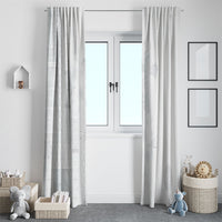 Samoa AIGA Mamanu Siapo Malu Motifs Window Curtain Lotu a Tamaiti White Ver