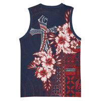 Samoa AIGA Mamanu Siapo Malu Motifs Basketball Jersey Flag Color