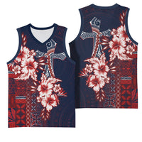 Samoa AIGA Mamanu Siapo Malu Motifs Basketball Jersey Flag Color