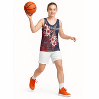 Samoa AIGA Mamanu Siapo Malu Motifs Basketball Jersey Flag Color