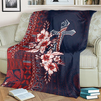 Samoa AIGA Mamanu Siapo Malu Motifs Blanket Flag Color