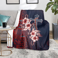 Samoa AIGA Mamanu Siapo Malu Motifs Blanket Flag Color