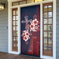 Samoa AIGA Mamanu Siapo Malu Motifs Door Cover Flag Color