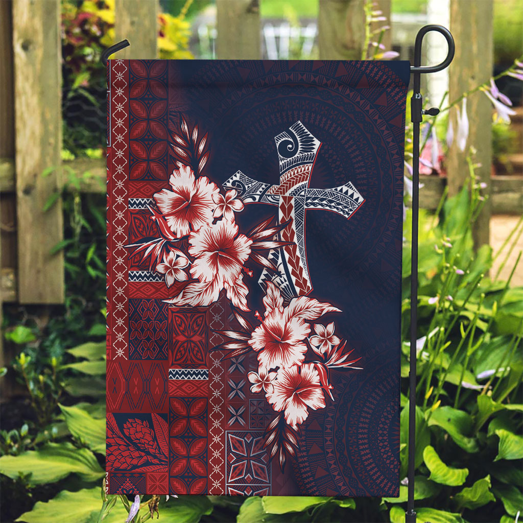 Samoa AIGA Mamanu Siapo Malu Motifs Garden Flag Flag Color