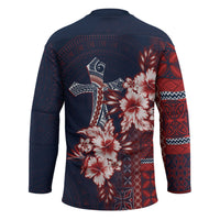 Samoa AIGA Mamanu Siapo Malu Motifs Hockey Jersey Flag Color