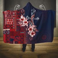 Samoa AIGA Mamanu Siapo Malu Motifs Hooded Blanket Flag Color