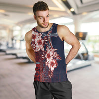 Samoa AIGA Mamanu Siapo Malu Motifs Men Tank Top Flag Color