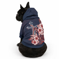 Samoa AIGA Mamanu Siapo Malu Motifs Pet Hoodie Flag Color