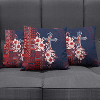 Samoa AIGA Mamanu Siapo Malu Motifs Pillow Cover Flag Color