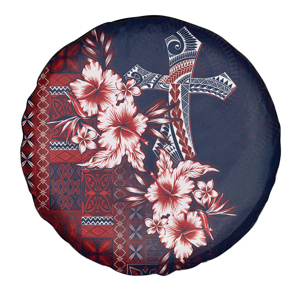 Samoa AIGA Mamanu Siapo Malu Motifs Spare Tire Cover Flag Color