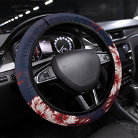 Samoa AIGA Mamanu Siapo Malu Motifs Steering Wheel Cover Flag Color