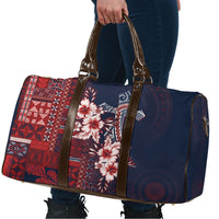 Samoa AIGA Mamanu Siapo Malu Motifs Travel Bag Flag Color