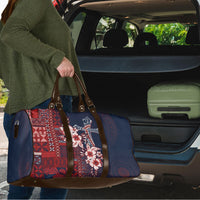 Samoa AIGA Mamanu Siapo Malu Motifs Travel Bag Flag Color