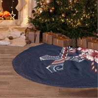 Samoa AIGA Mamanu Siapo Malu Motifs Tree Skirt Flag Color