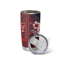 Samoa AIGA Mamanu Siapo Malu Motifs Tumbler Cup Flag Color