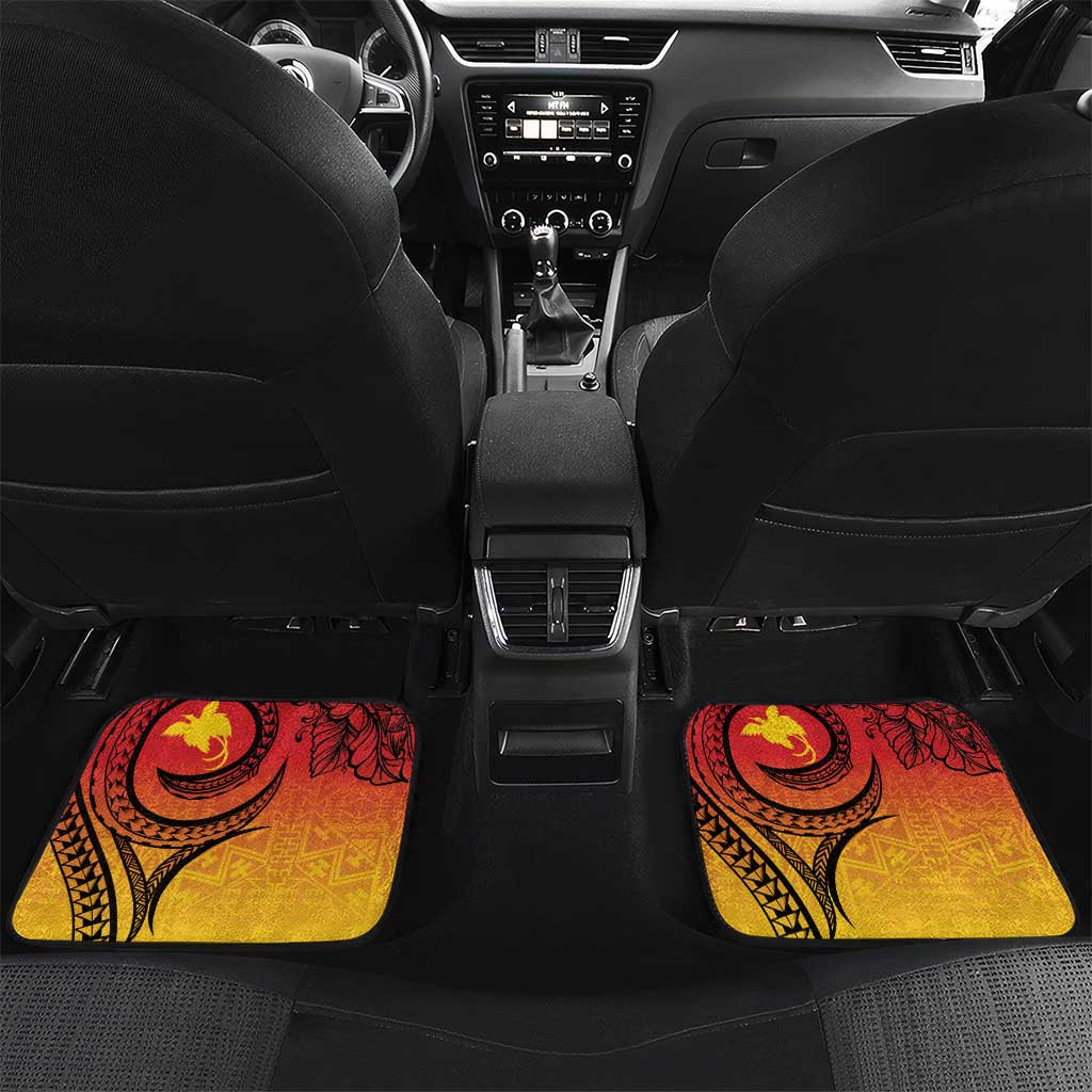 Papua New Guinea 50 Years Car Mats Motuan Motifs