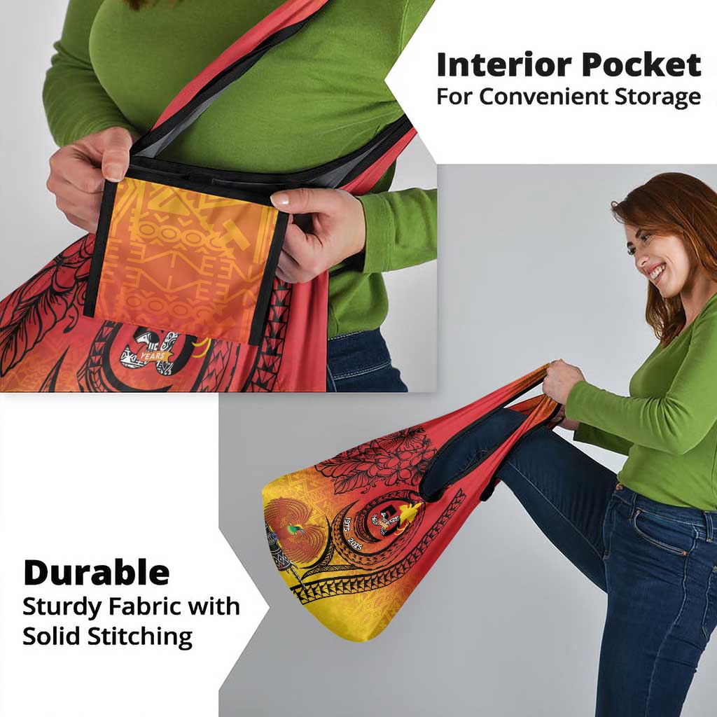 Papua New Guinea 50 Years Grocery Bag Motuan Motifs